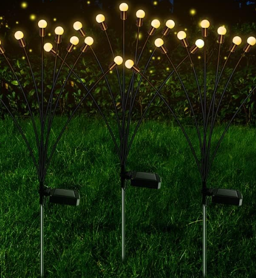 Pack 2 Estacas Luciérnagas Solares